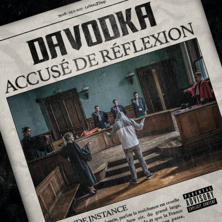 Davodka - Accusé De Réflexion (Splatter Edition) - Contrebande Records