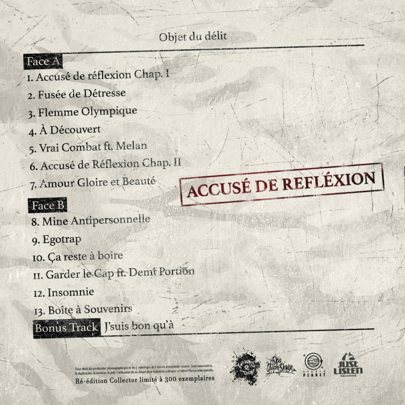 Davodka Davodka - Accusé De Réflexion (Splatter Edition) -  - Vertigo