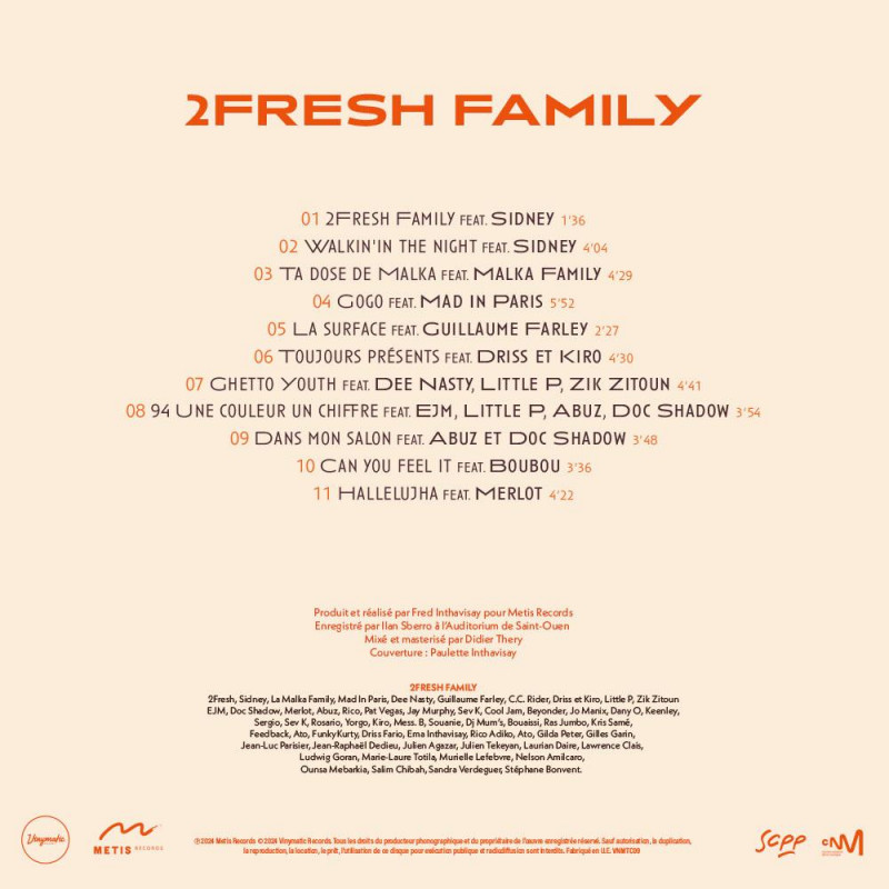 2Fresh Family 2Fresh - 2Fresh Family -  - Vertigo