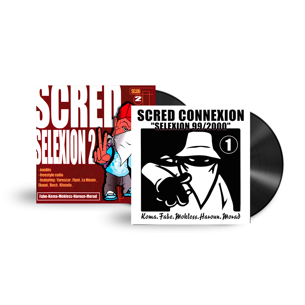 Scred Connexion - Selexion 1 & 2 - Contrebande Records