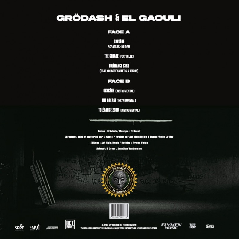 Grödash Grödash & El Gaouli - Tolérance Z3ro -  - Vertigo